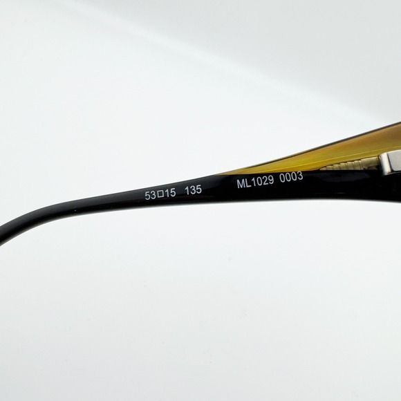 Alain Mikli ML1029 Rectangular Eyeglass Frames Unisex 53 15 Brown Black - Picture 5 of 7